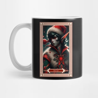 The Christmas Elf Tarot Card Mug
